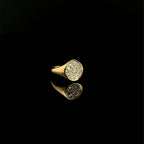 Oval Diamond Cluster Ring