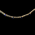 Sapphire Nova Necklace