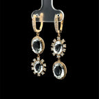 Topaz Luster Earrings
