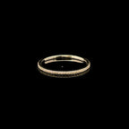 Diamond Pavé All Round White Gold Ring
