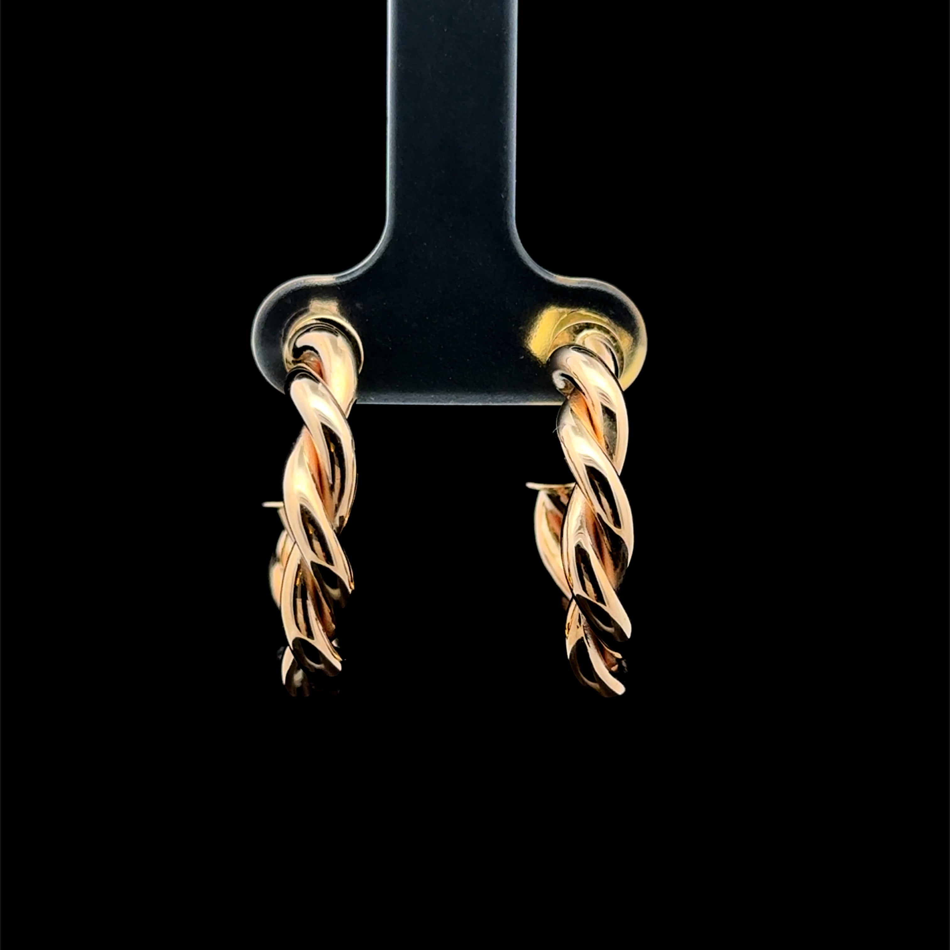 TWISTED HOOP EARRINGS M'