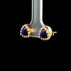 Royal Trilliant Lapis Studs