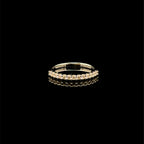 Diamond Half Band White Gold Ring