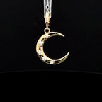 STARDUST CRESCENT DIAMOND MOON