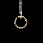Micro Pavé Clasp White Gold