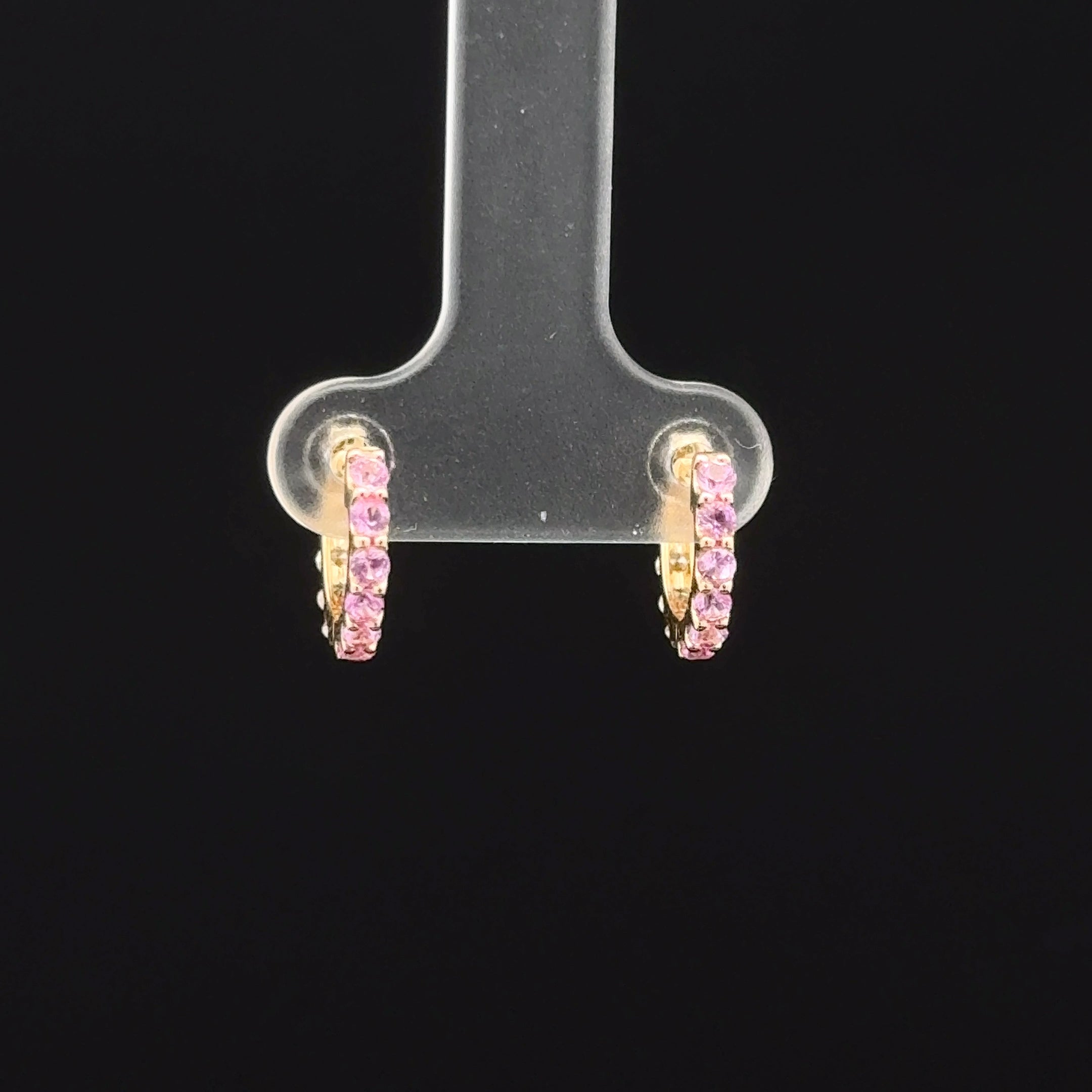 ROSE ECLIPSE HOOP EARRINGS