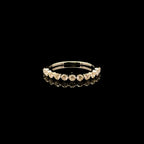 Diamond Shared Prong Setting White Gold Ring