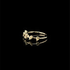 Multi Shape Diamond White Gold Ring