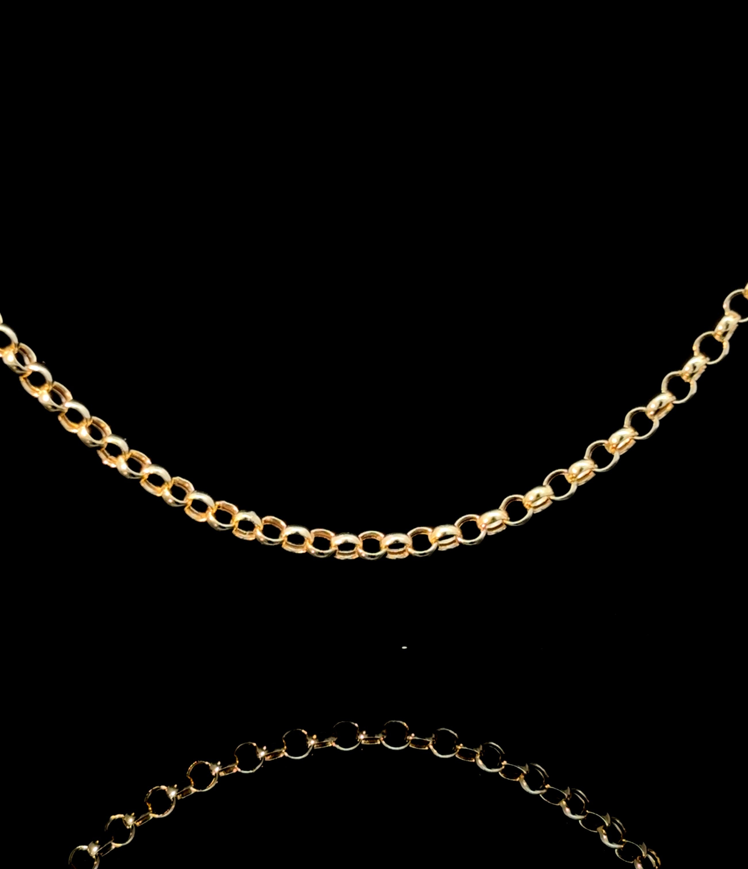 Rolo Gold Chain 16L