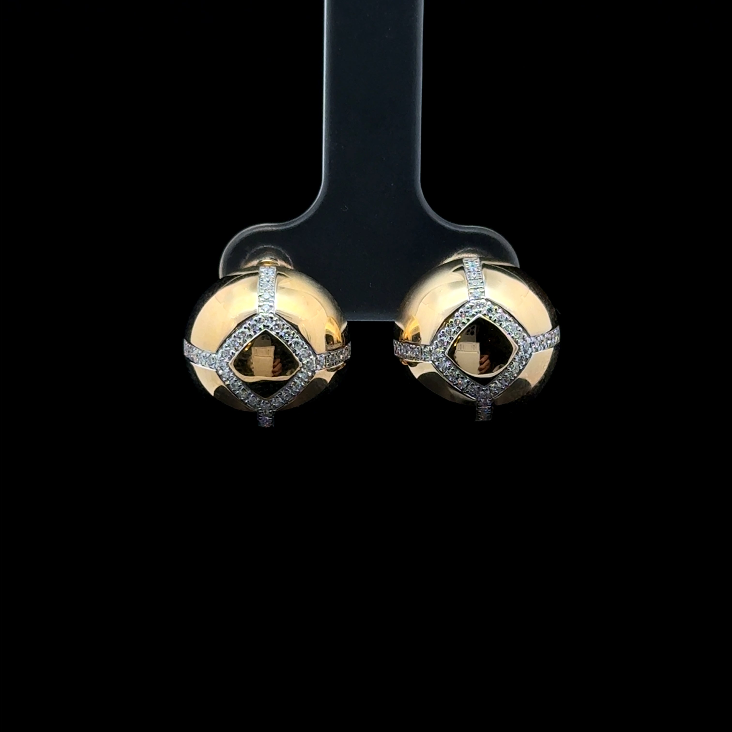 SOLSTICE DOME EARRINGS