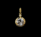 Orbit Topaz Charm