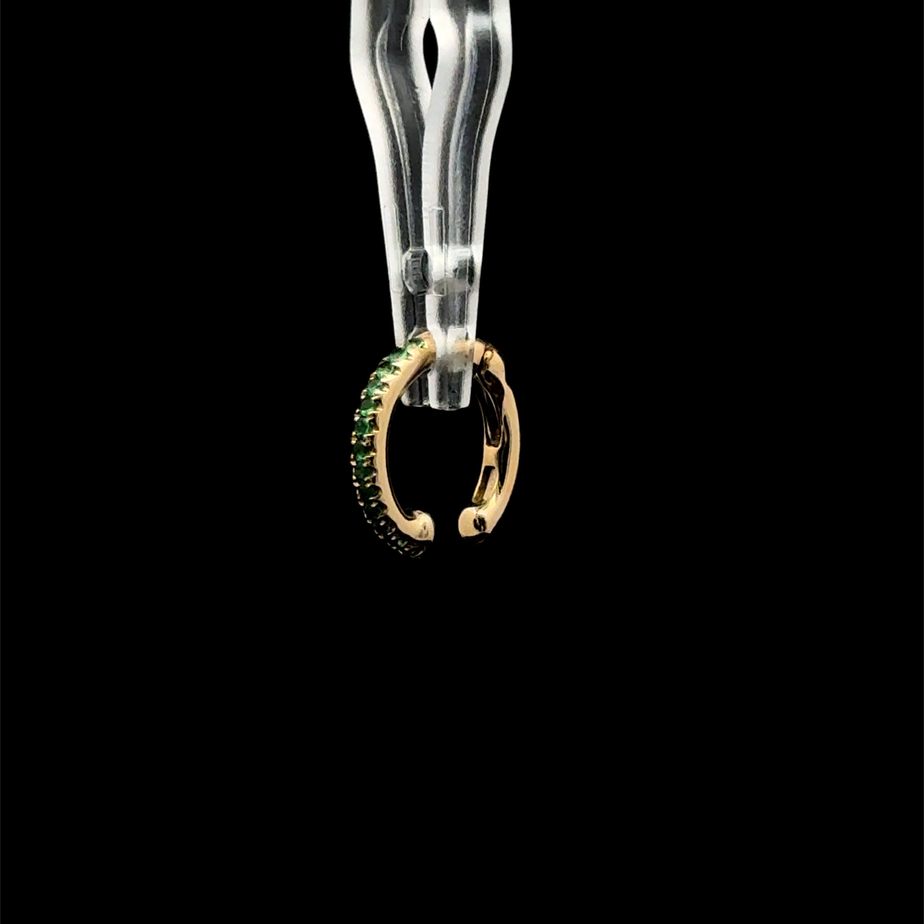 Emerald & Yellow Gold Ear Cuff