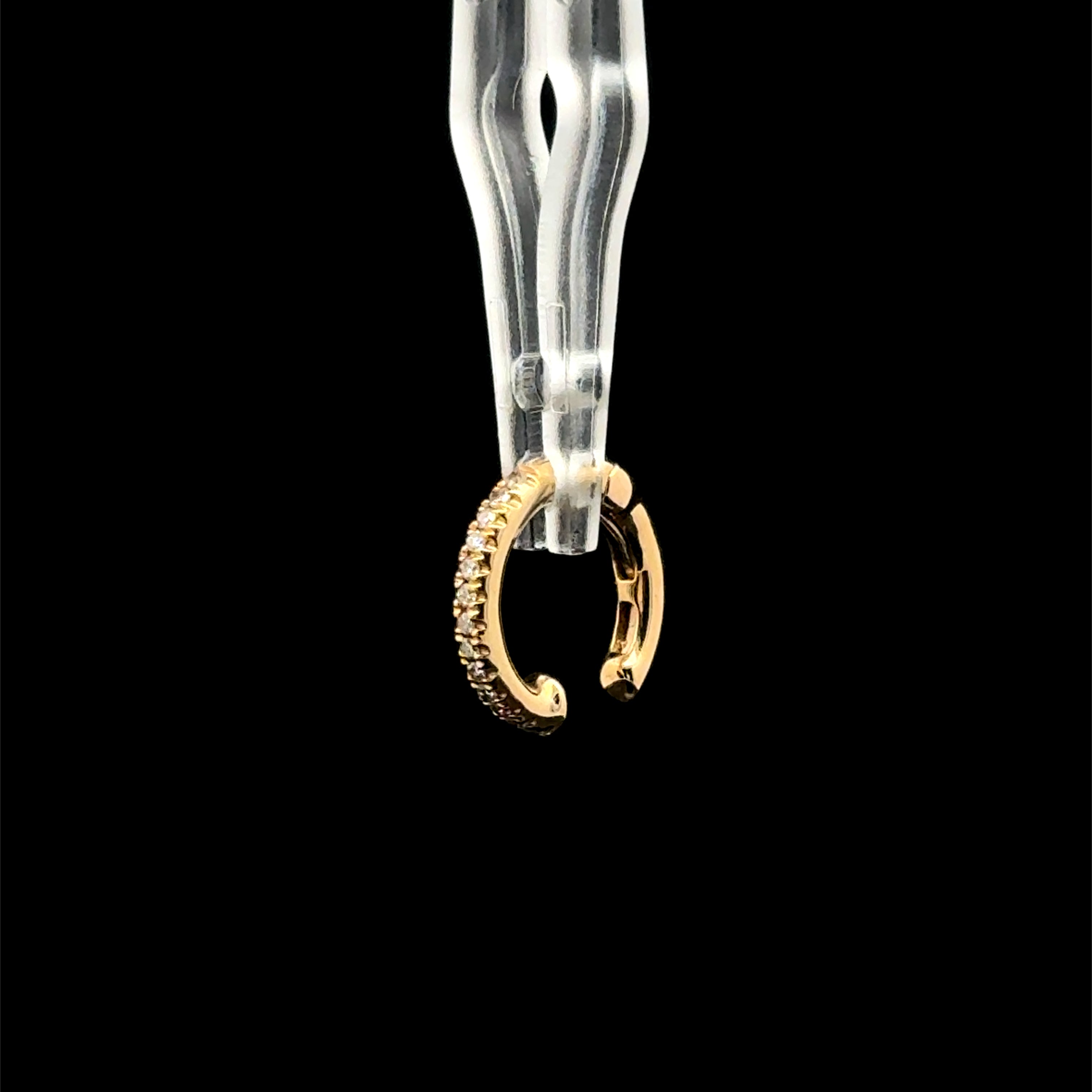 Diamond & Yellow Gold Ear Cuff