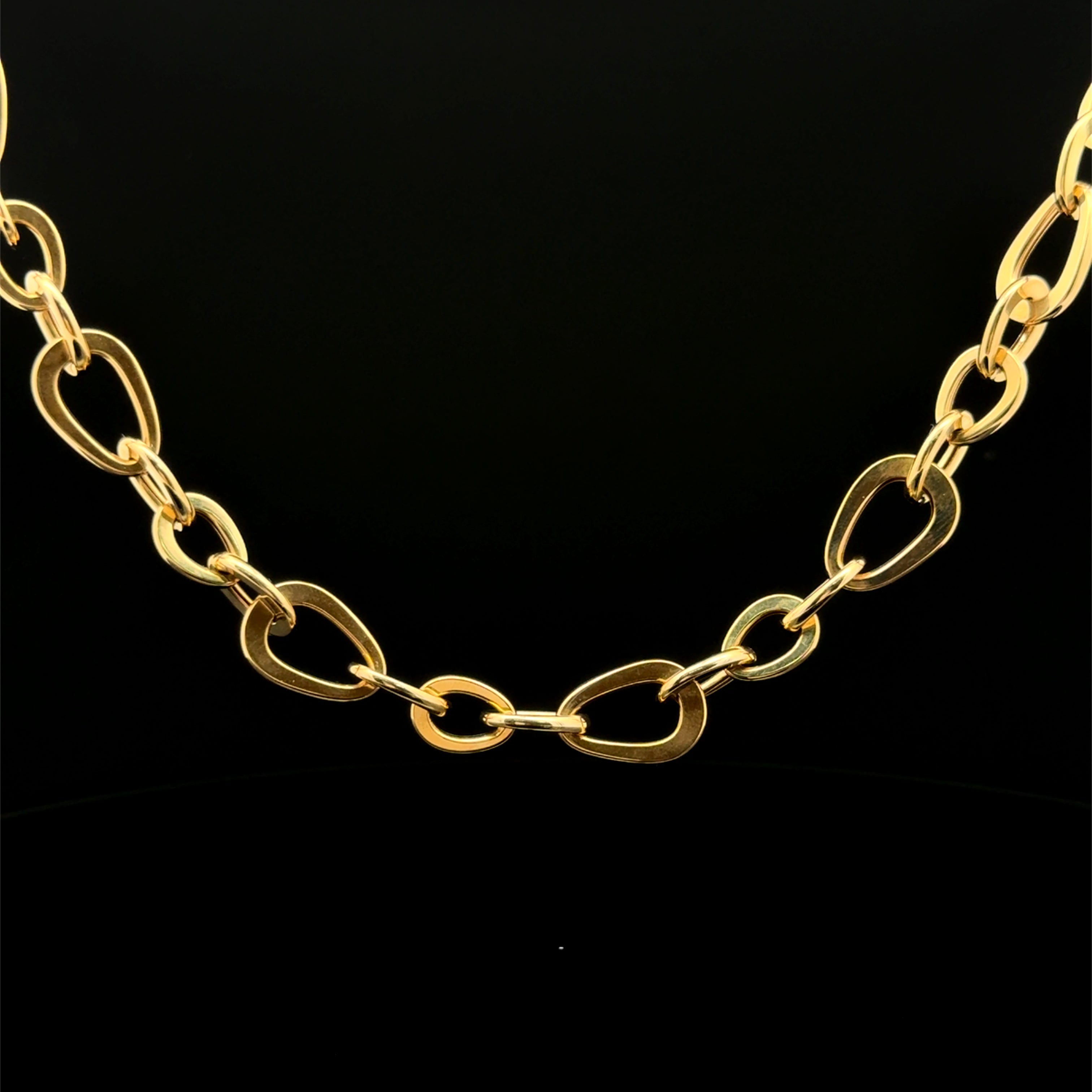 Thick Link Yellow Gold Chain