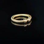 Serpent Gold Ring
