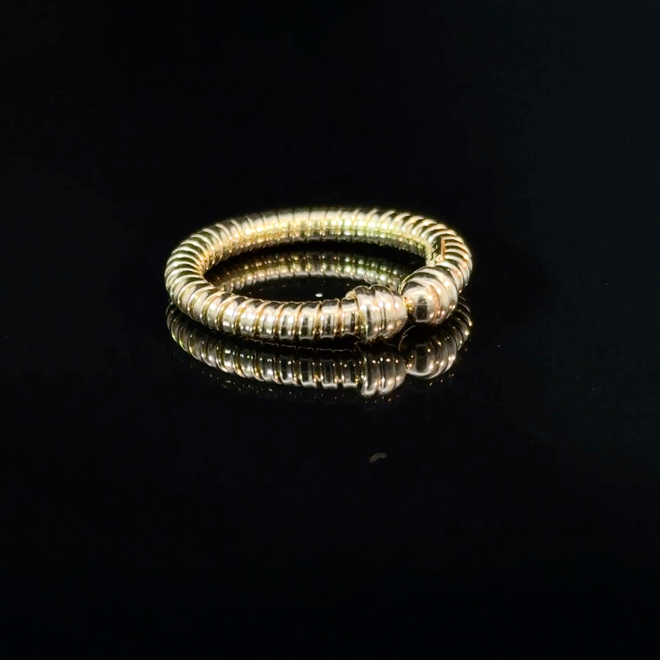 Serpent Gold Ring