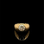 Ridge Oval Ring