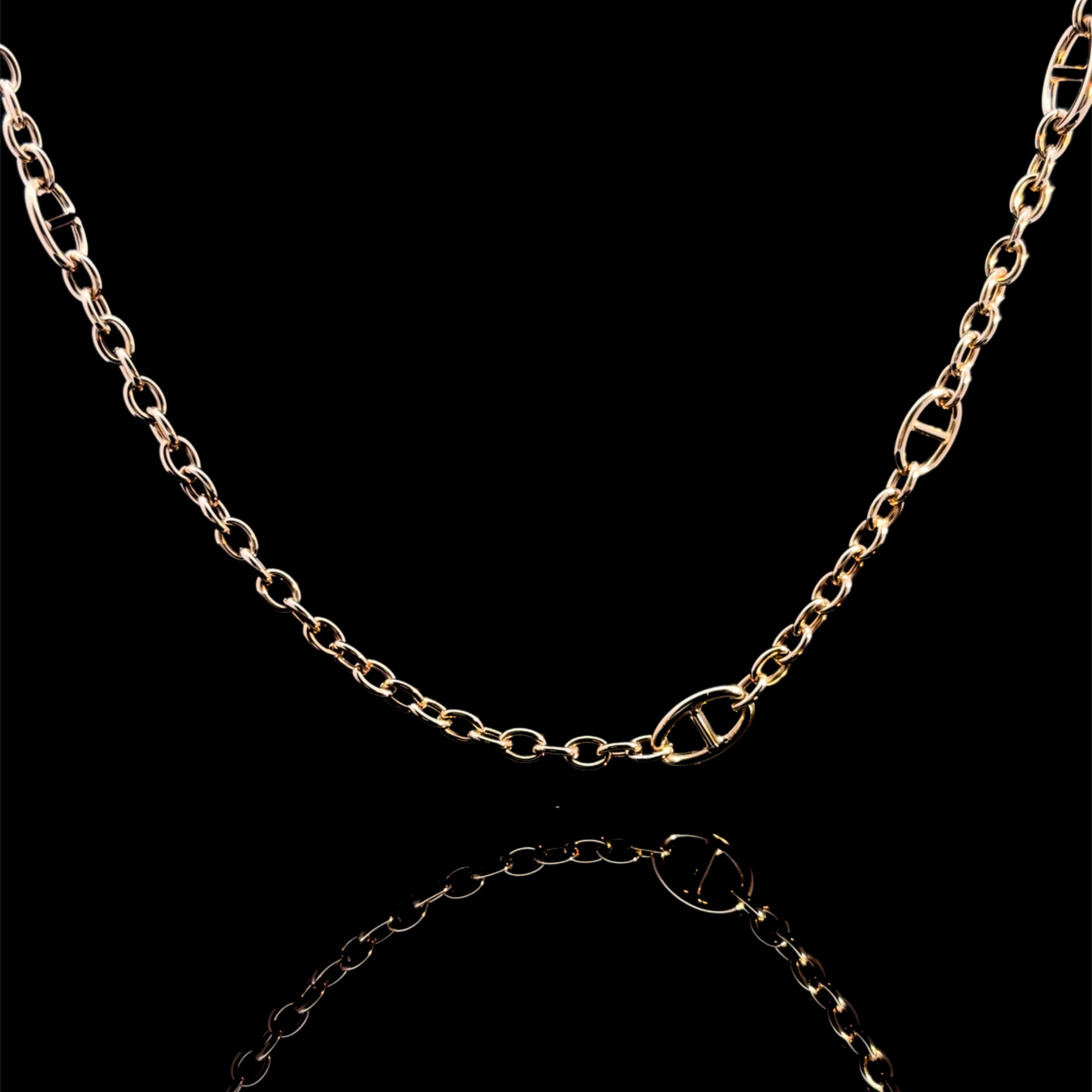 Ancre Rolo Link Chain