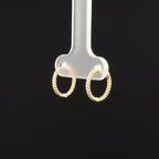 TWISTED HOOP EARRINGS XS'