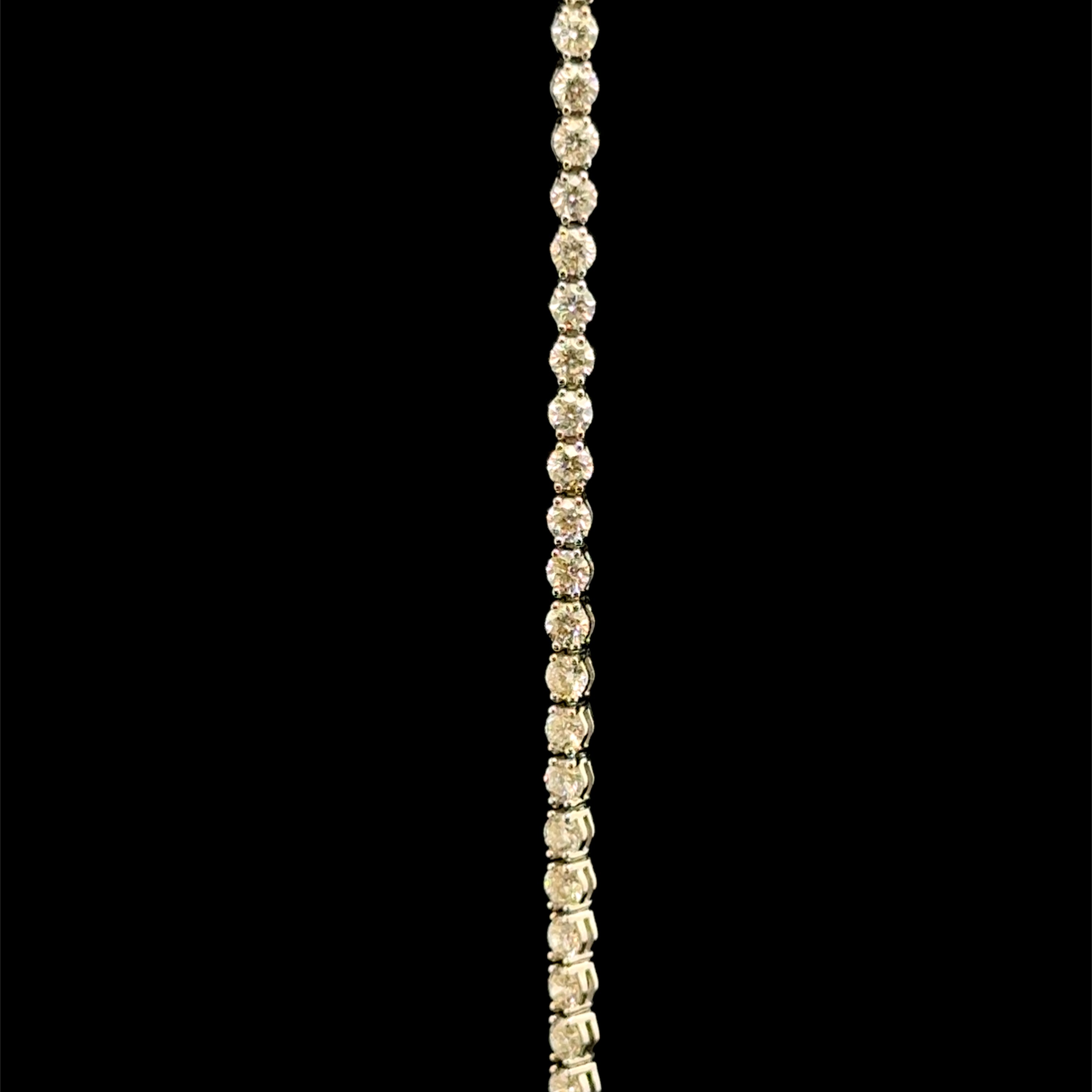 Diamond White Gold Tennis Bracelet