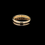 Diamond Bezel Yellow Gold Ring