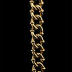Yellow Gold Link Bracelet XL