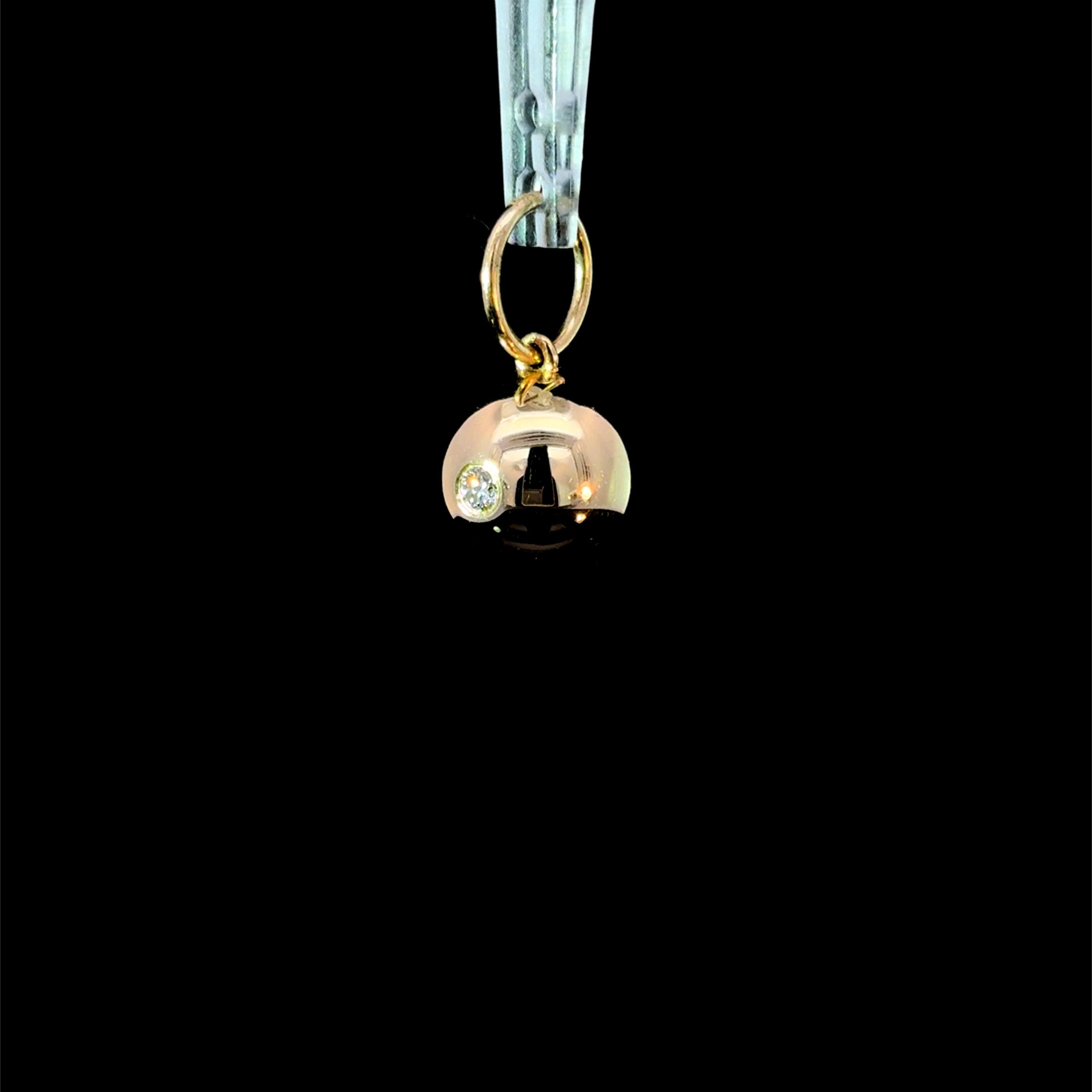 Serenity Gold Charm