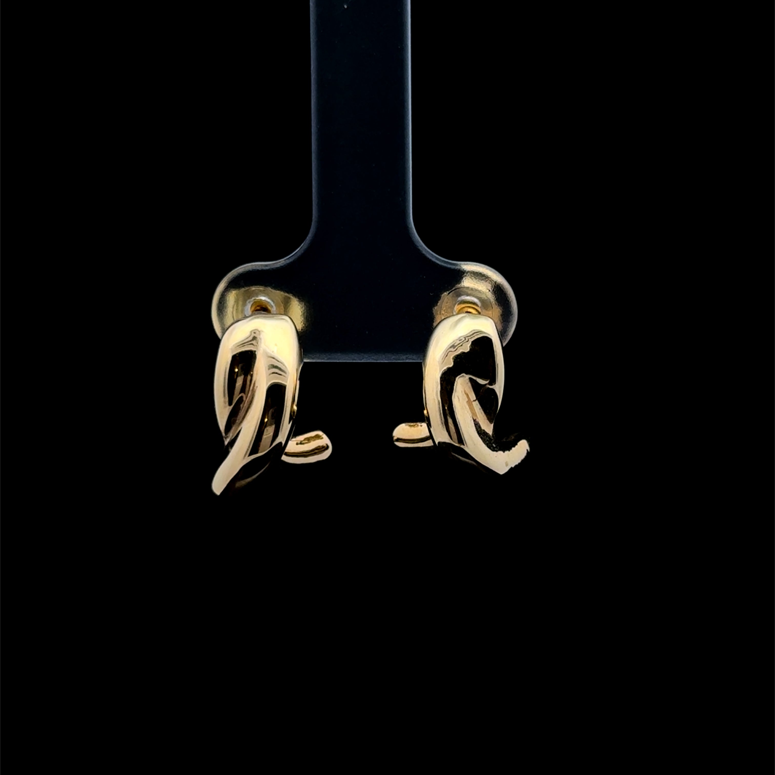 GOLD KNOT EARRINGS