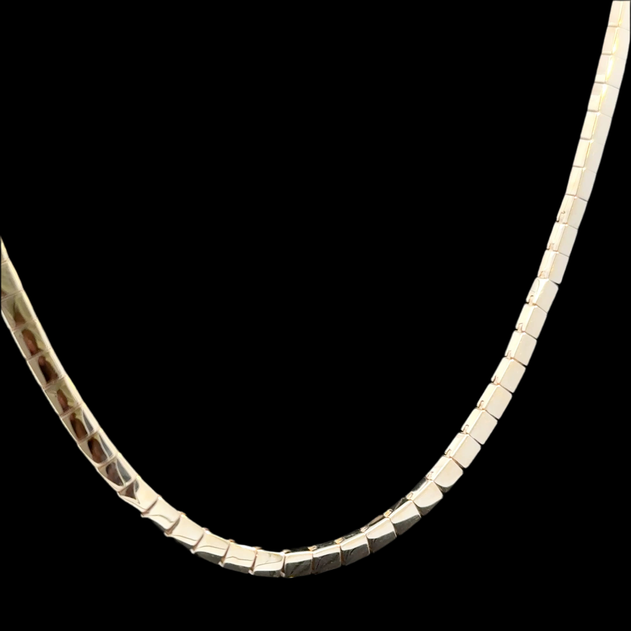 Mirror Square Link Chain