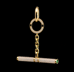 Balance Pave Charm