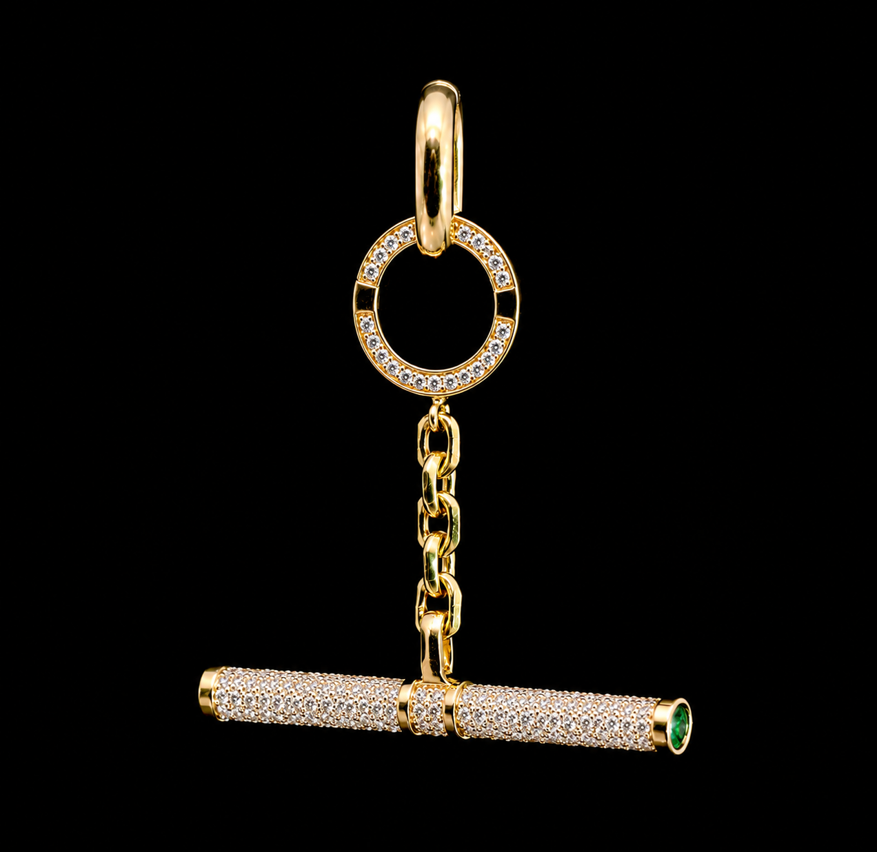 Balance Pave Charm