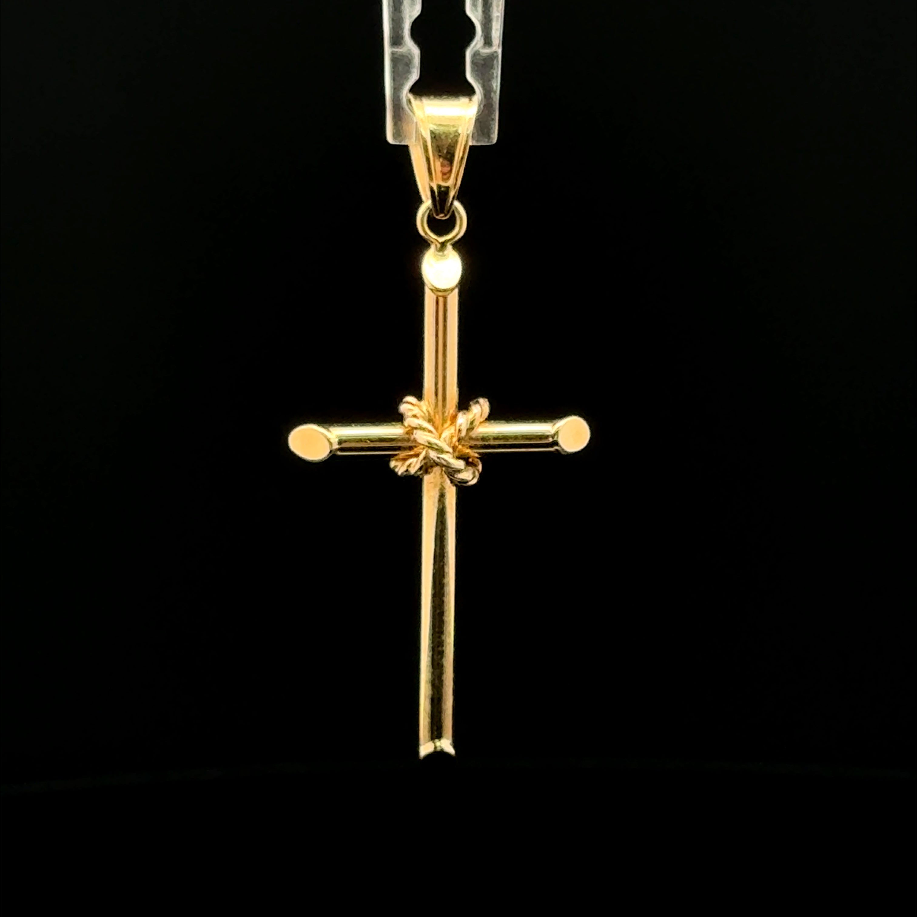 Croz Knot Yellow Gold Charm