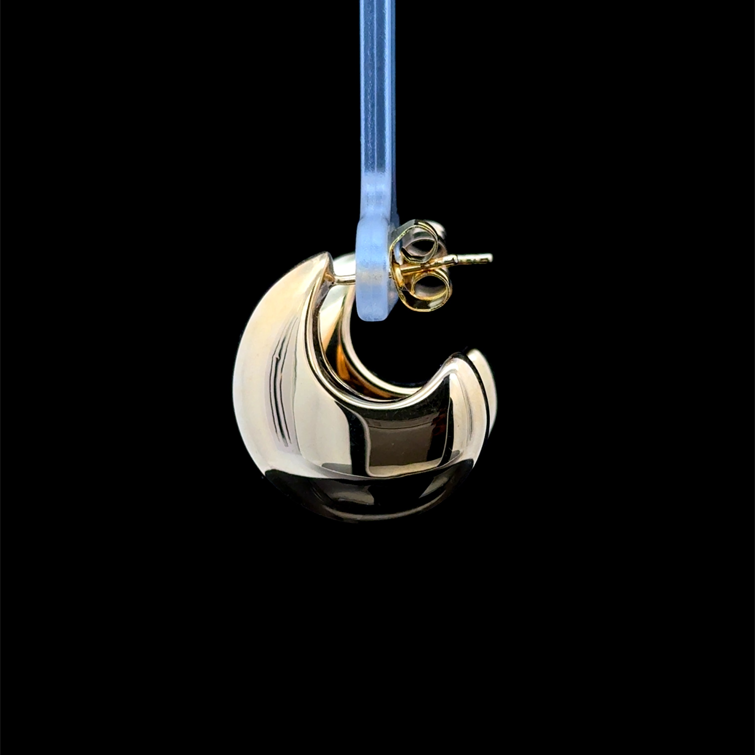 Bold Nuve Hoop Earrings