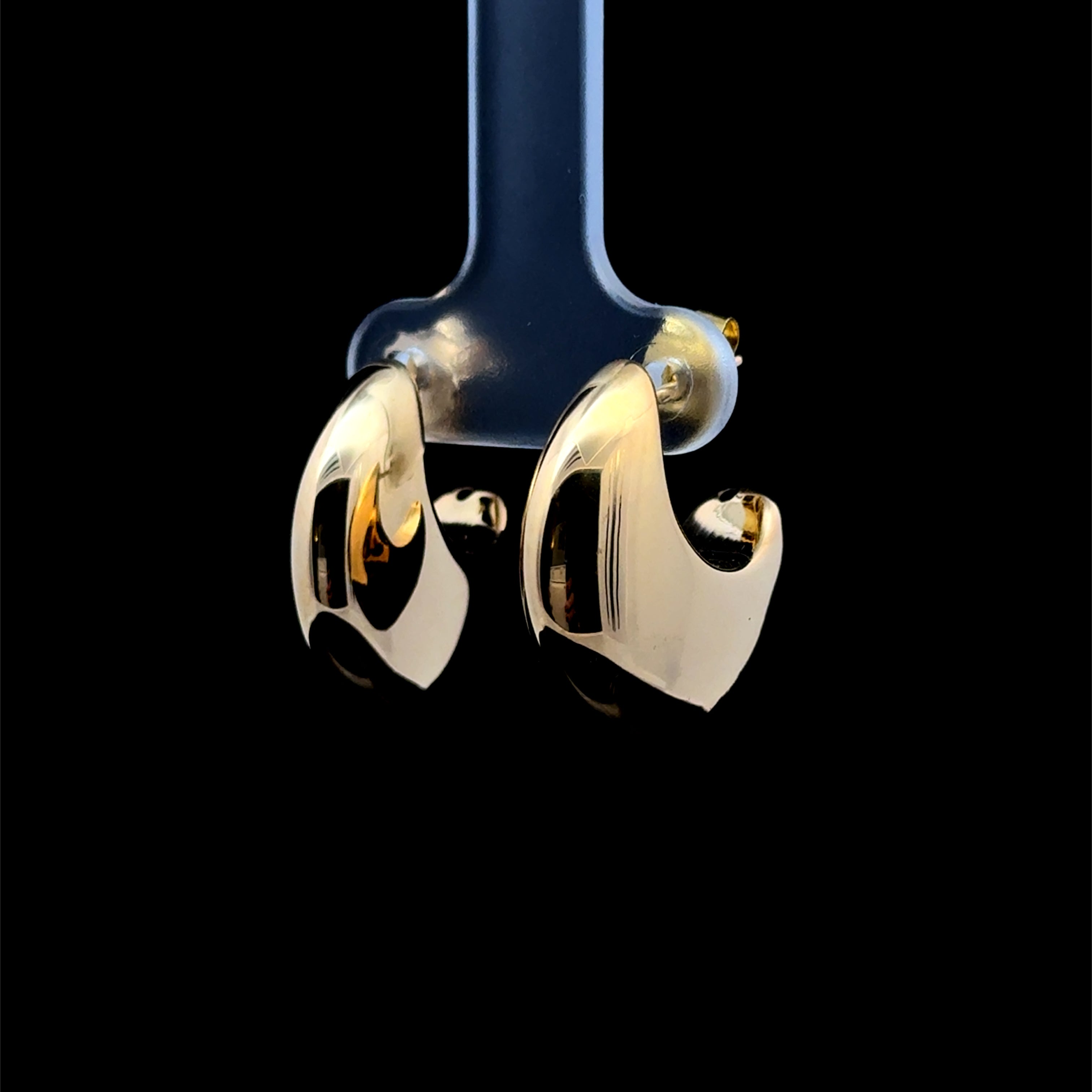 Bold Nuve Hoop Earrings