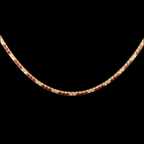 RUBY RHYTHM TENNIS NECKLACE