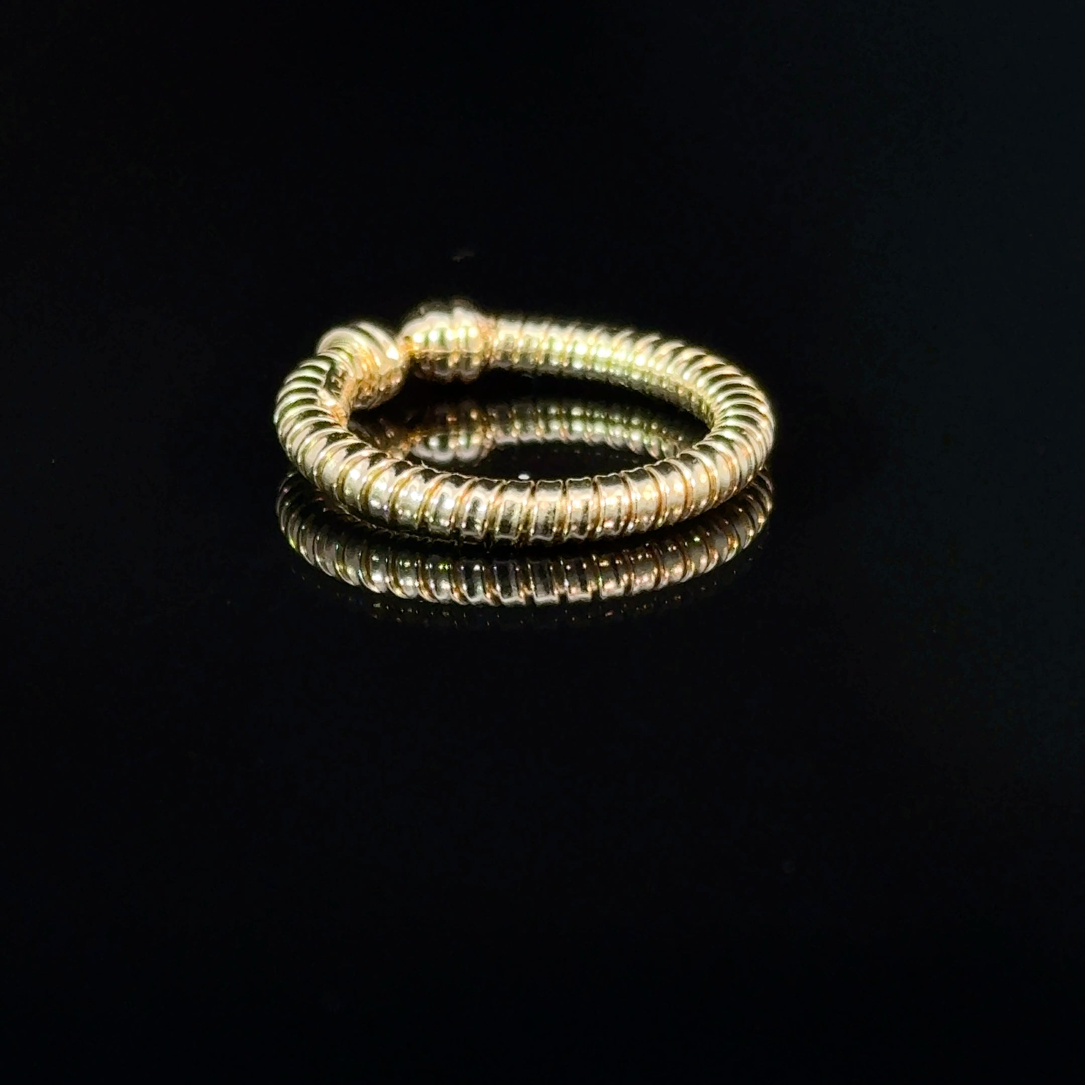 Serpent Gold Ring