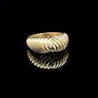 Multi-Knot Band Yellow Gold Ring