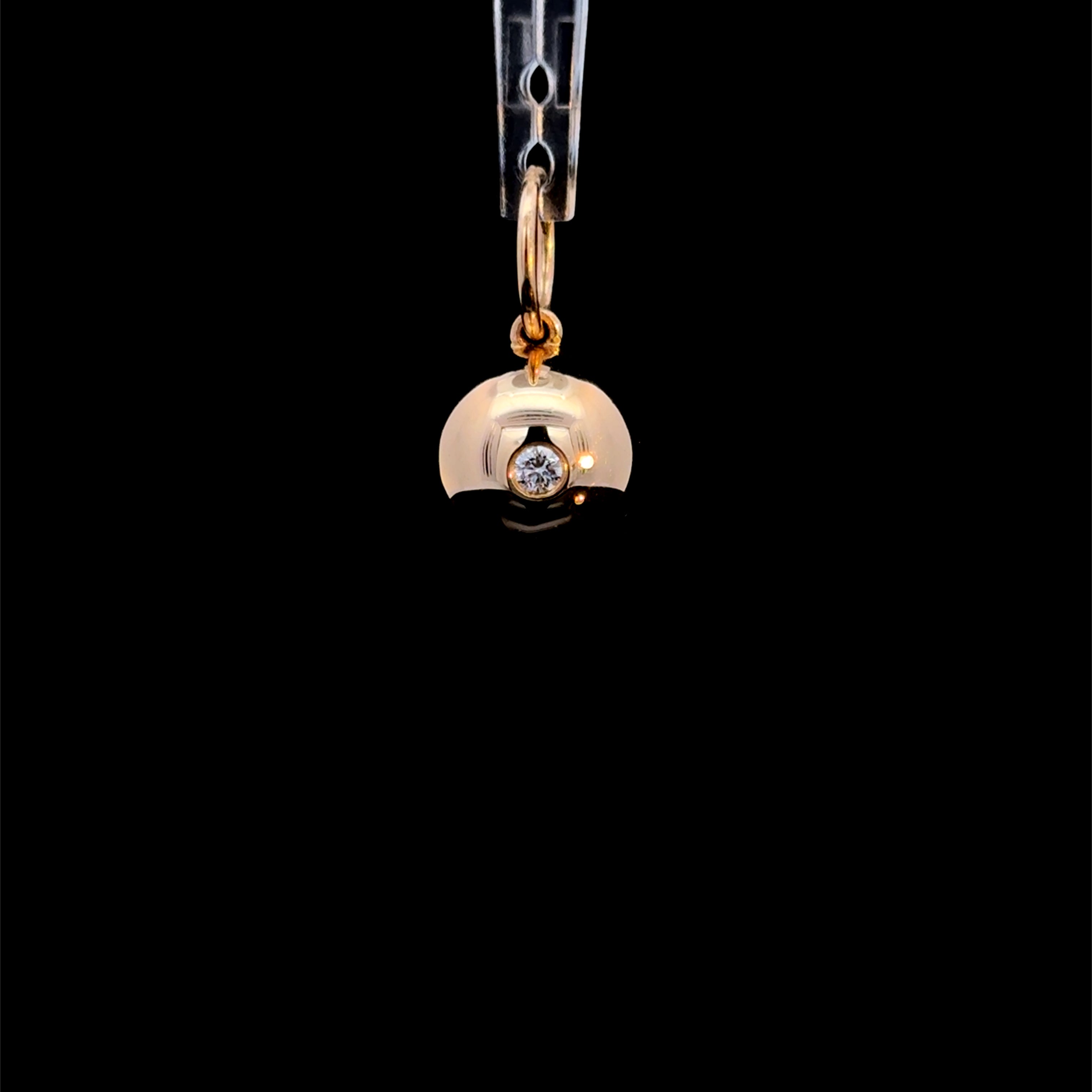 Serenity Gold Charm