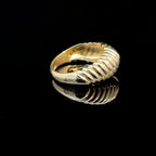 Multi-Knot Band Yellow Gold Ring