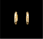 Yellow Gold Hoop Large