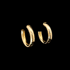 Yellow Gold Hoop Large