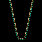 Elegant Emerald Necklace