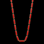 Inlay Red Jasper M 18 ¨