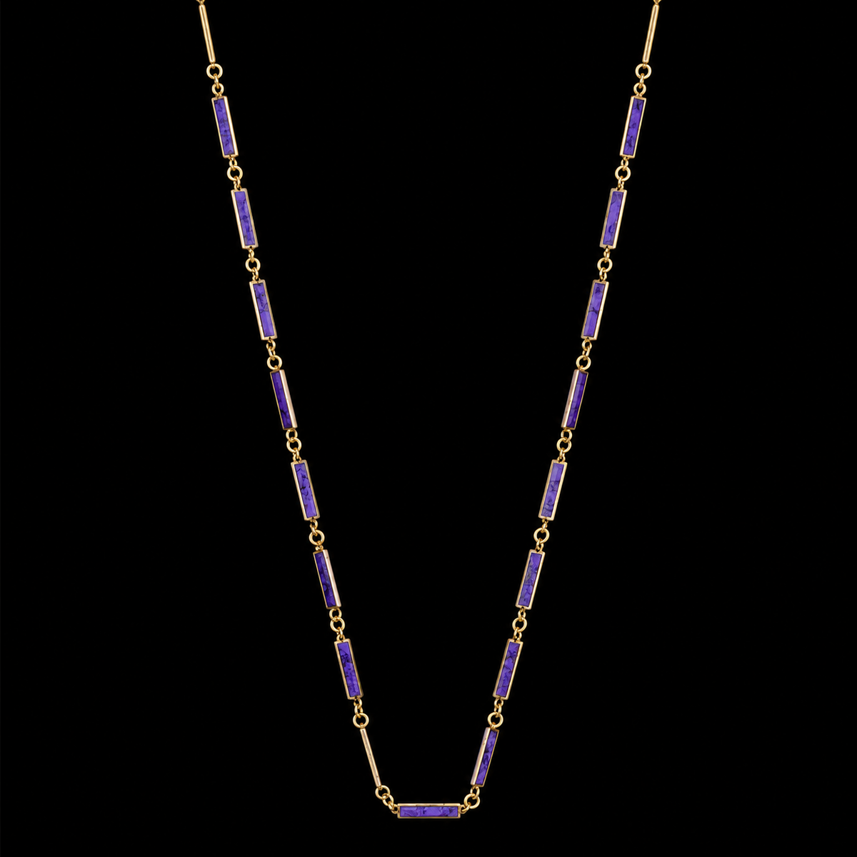 Inlay Purple Agate S 18¨