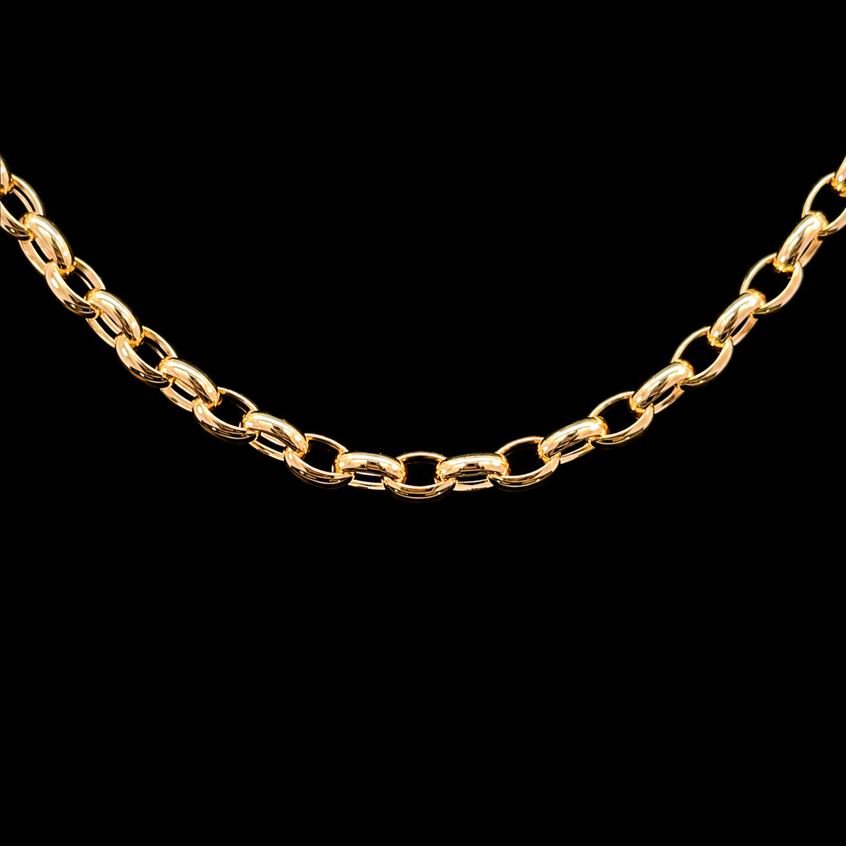 Bold Tub Oval Link Chain