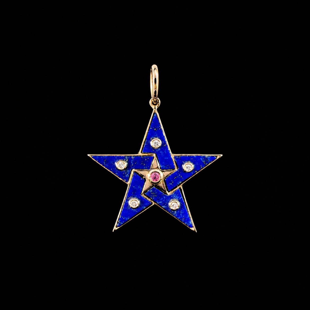 Five Point Star Charm