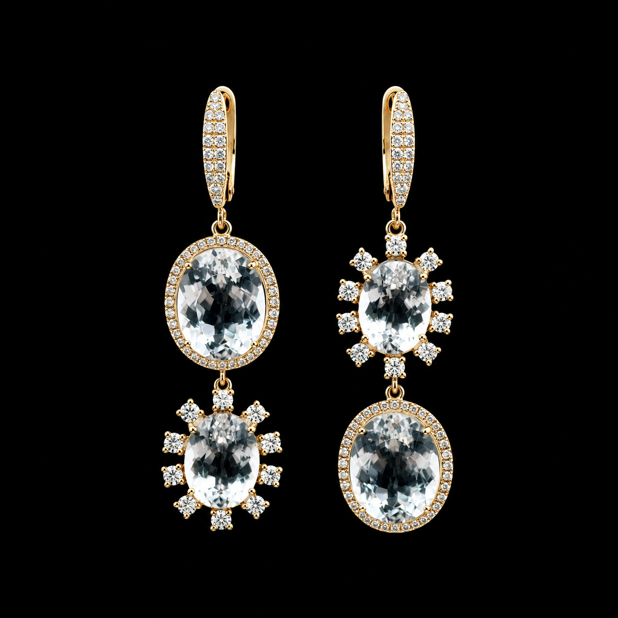 Topaz Luster Earrings