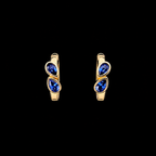 Sapphire Duet Earrings