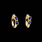 Sapphire Duet Earrings