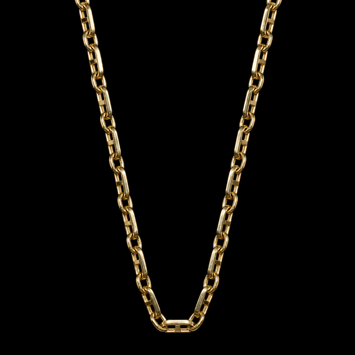 Golden Mariner Link Necklace